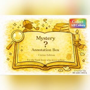 Everything But The Book Bundle-Mystery Annotation Box - Citrine Edition